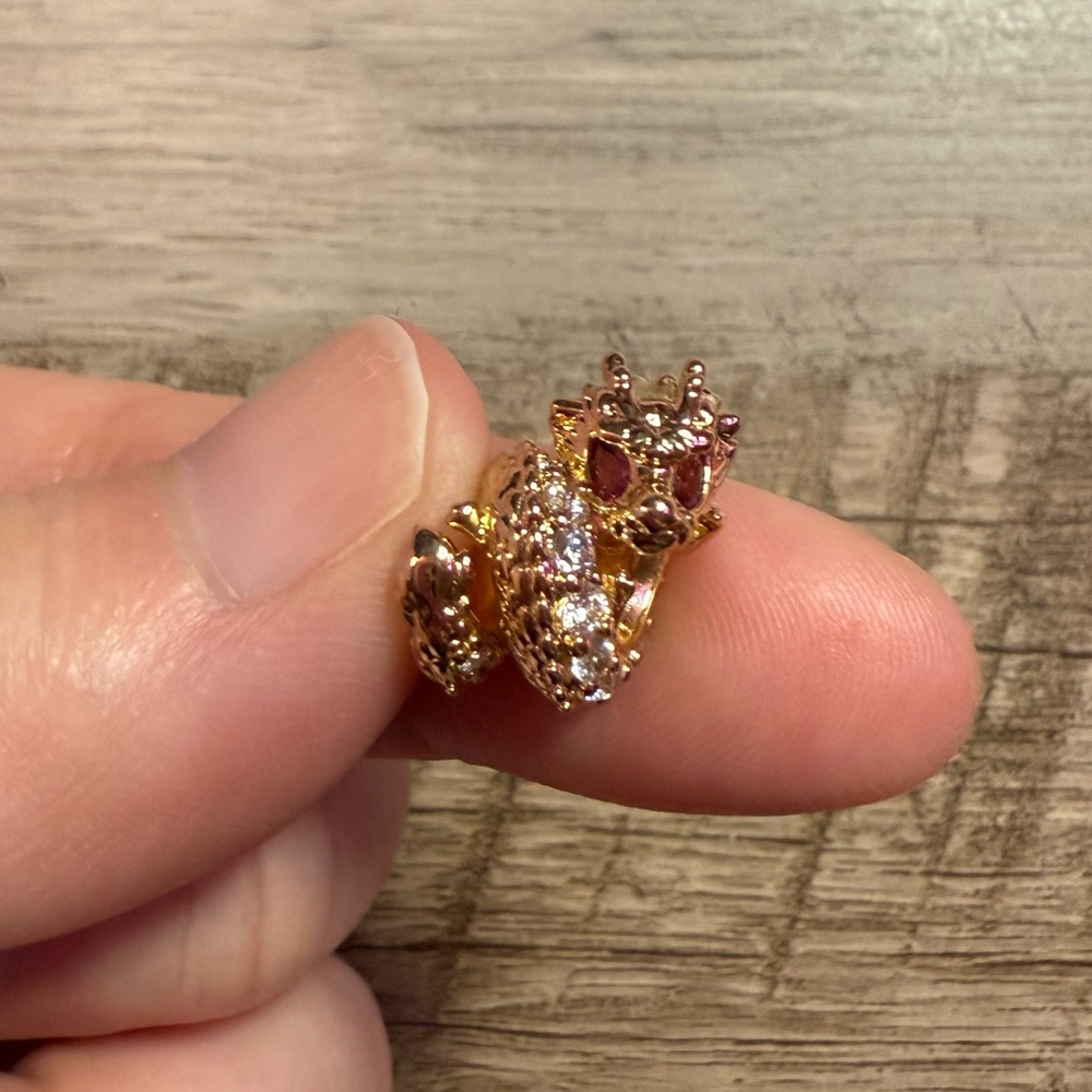 Pandora 14k Gold Plated Chinese Dragon Charm